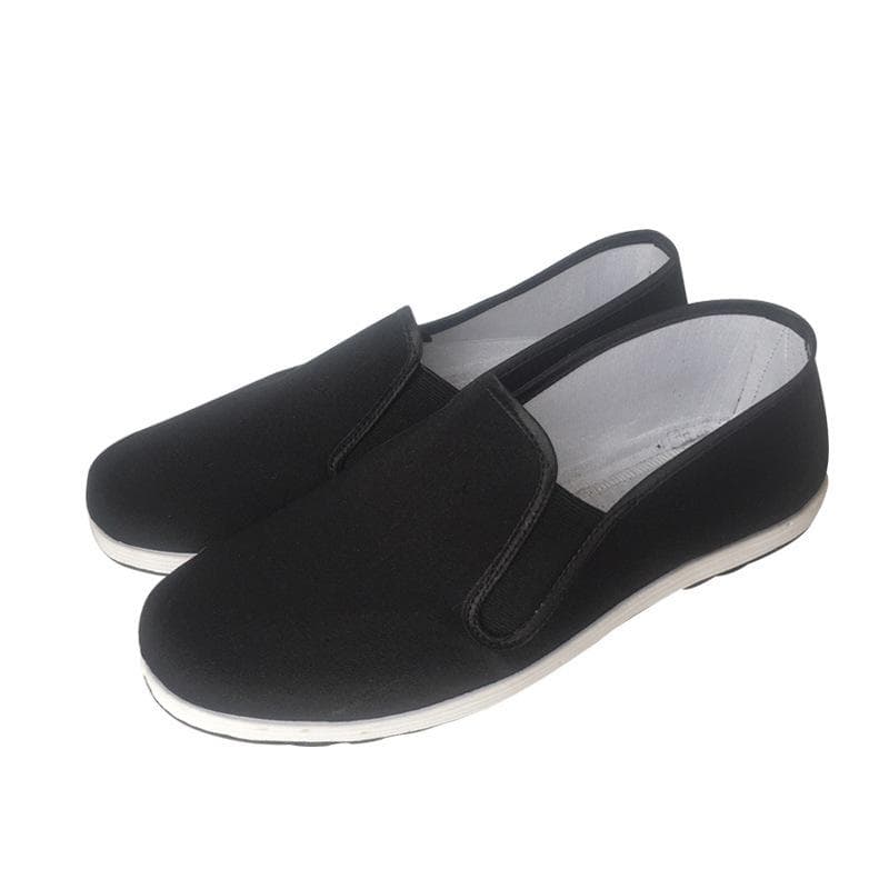 Cloth Shoes Men's Shoes Tendon Bottom Non-slip Men's Cotton Casual Shoes Men's Shoes Hotel Work Shoes 45