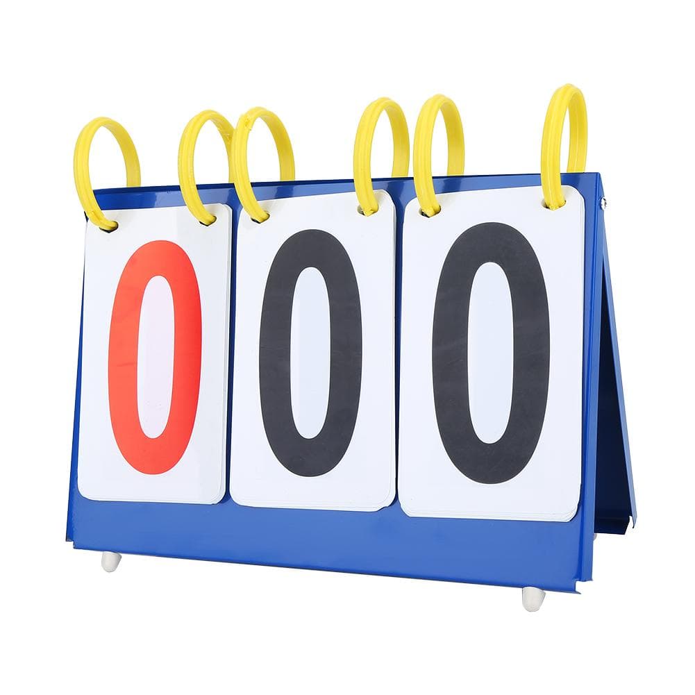Portable Flip Sports Scoreboard Score Conuter for Table Tennis Basketball (3digit)