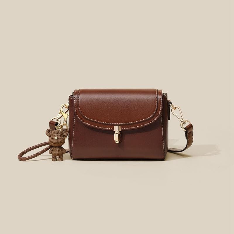 Small Square Bag Premium Single Shoulder Leather Bag Crossbody Bag with Mother Bag Women Bag