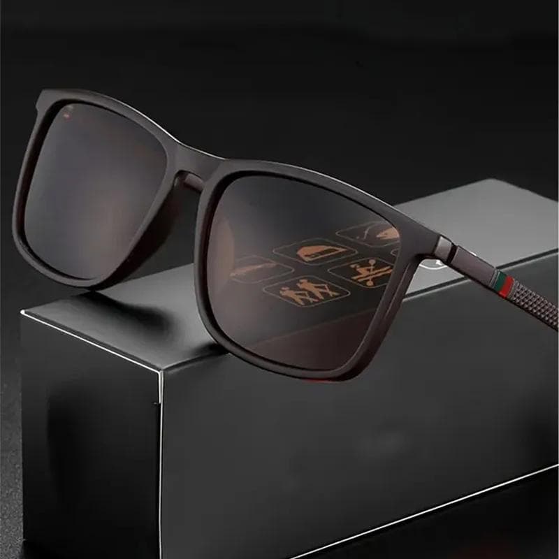 New Luxury Sunglasses Men UV400 Vintage Classic Driving Shades Male Sun Glasses for Travel Fishing