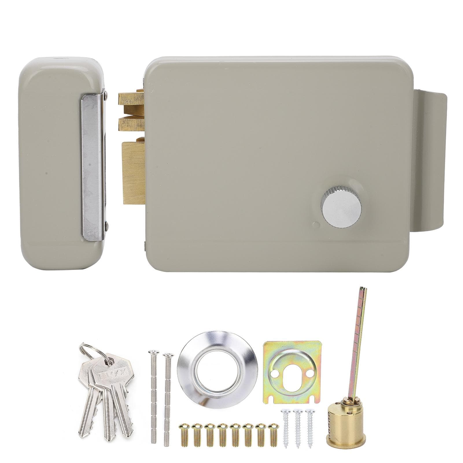 Electric Door Strike Lock Kit for Community Access Control 2 Way Talking 2?Wire Electromagnetic