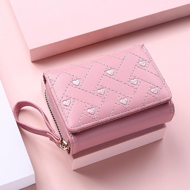 Wallets for Women Kawaii Cute Wallet Lady Wallet Pink Purse Womens Wallet Small Women Wallet Coin Purse pink