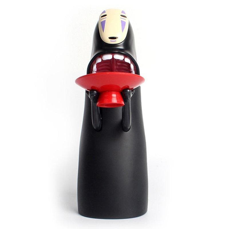 Spirited Away Kaonashi No-Face Piggy Bank Toy Automatic Eaten Coin Bank Miyazaki Hayao Chihiro Design Christmas Present Charging style