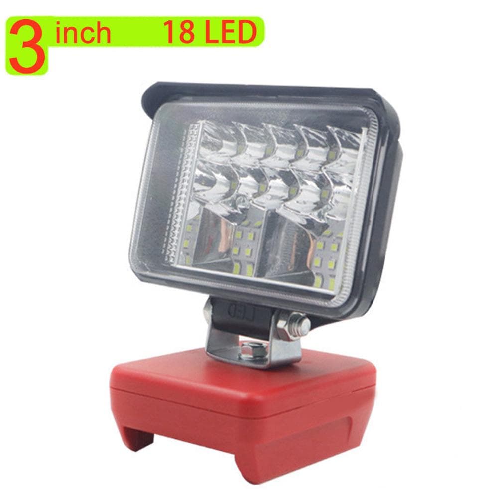 Wireless LED Work Light 2800LM 54W For Milwaukee Cordless M18 18V 20V Battery