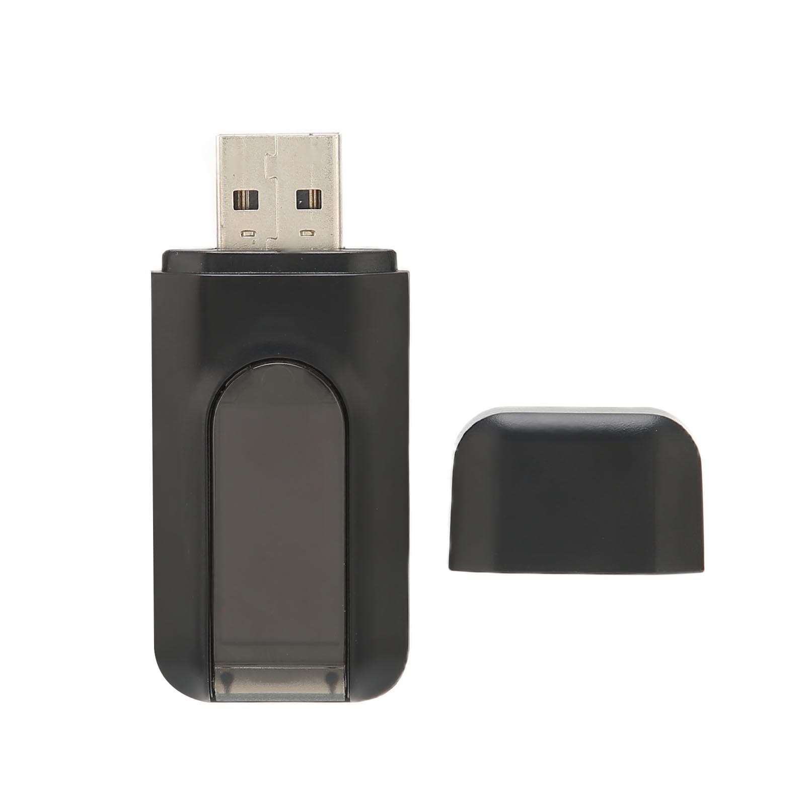 2 in 1 Bluetooth Adapter USB Wireless Bluetooth Transmitter Receiver with LED Display for Car Home