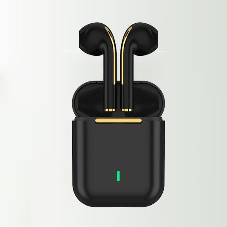 J18 Wireless Bluetooth Headphones In Ear Stereo Earphone Handsfree Sport Earphones Gaming Music Earbuds For Android IOS black