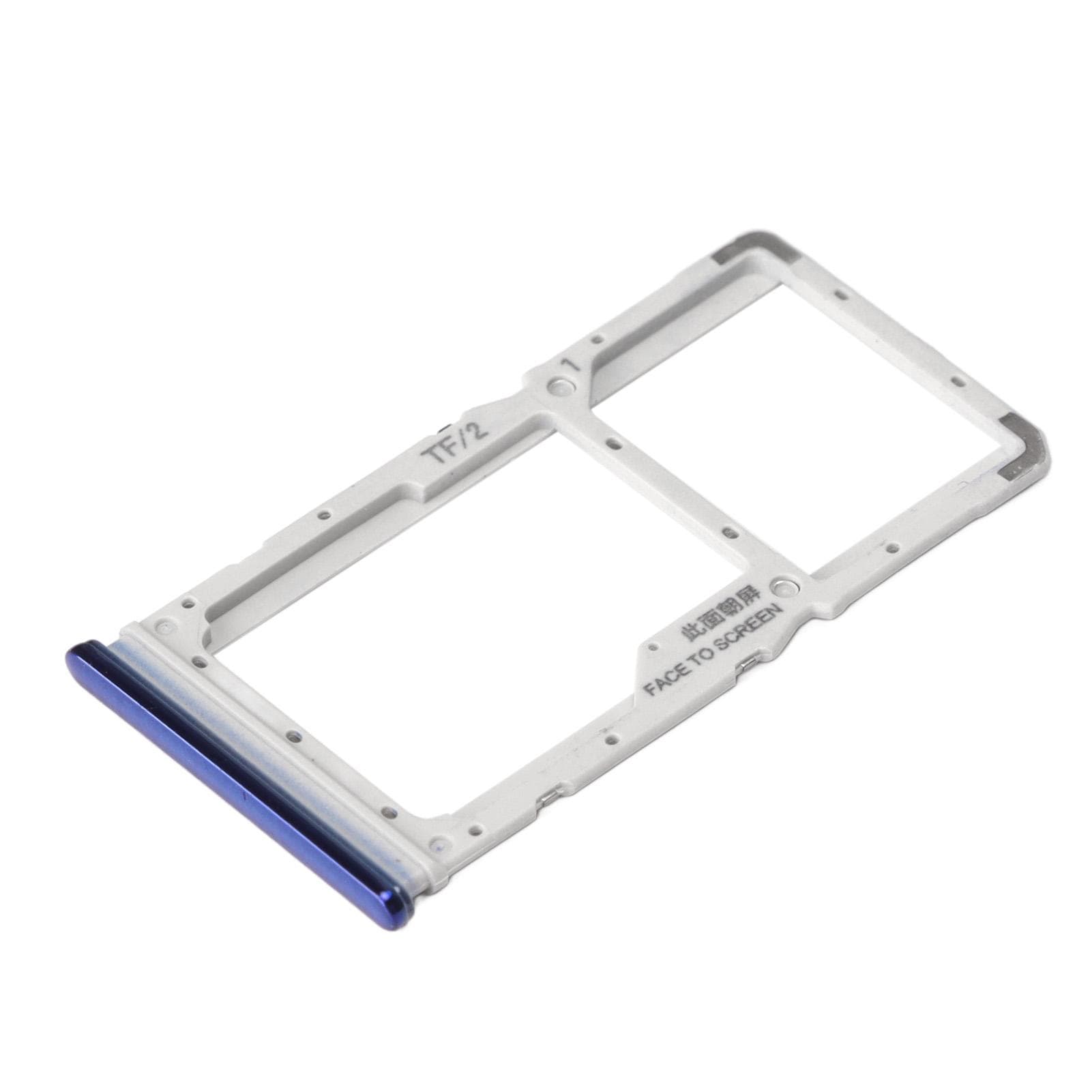 Sim Card Tray Set Plastic Brush Eject Pin Storage Card Slot Holder Smartphone Accessories for Redmi blue