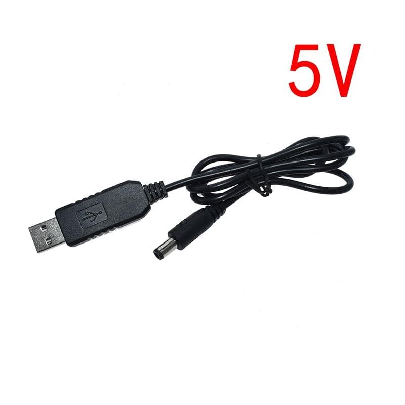 Game Component USB To DC USB Power Boost Line DC 5V To DC 12V Step UP Module USB Converter Adapter Cable 2.1x5.5mm Plug 5V