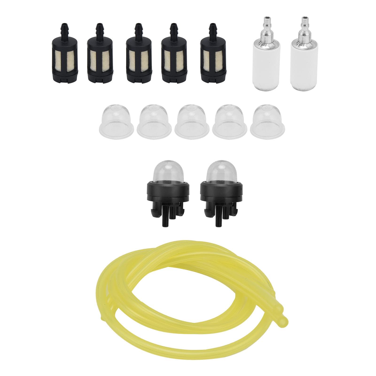 Fuel Filter Hose Primer Bulb Kit Replacement for Zama/STIHL/Poulan/Craftsman/Husqvarna