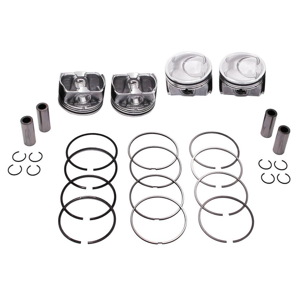 Oversize +0.50MM Piston & Rings For 11-19 Hyundai Sonata Kia Sorento Optima 2.4L