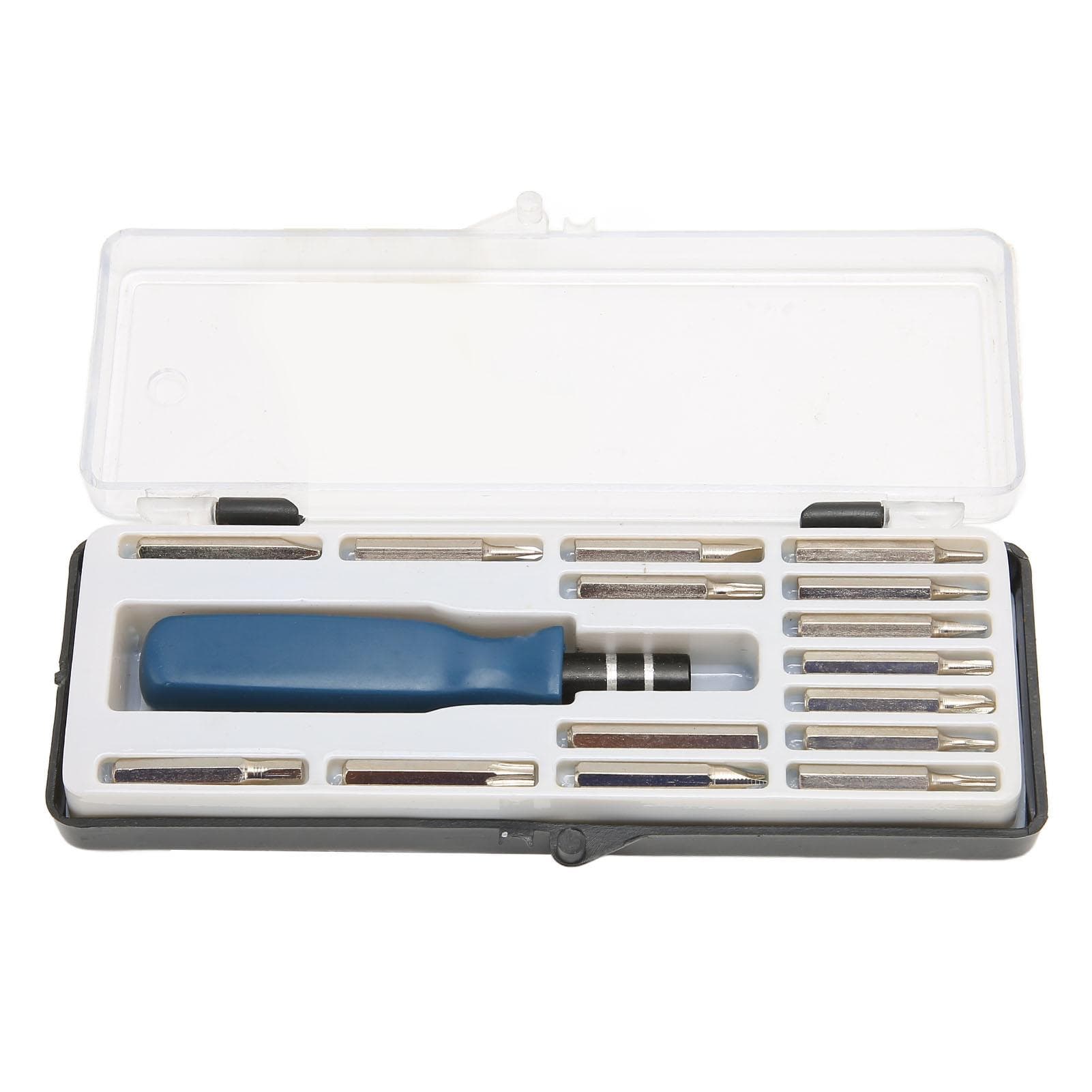 16 in 1 Small Screwdriver Set High Accuracy Steel Electronics Repair Tool Kit with 15 Screwdriver
