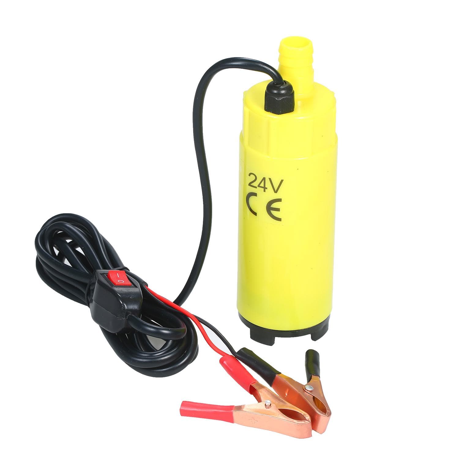 Portable Electric Pump Submersible Fuel Transfer Pump with Outlet Size of 19mm Filter 2 Aligator 24V