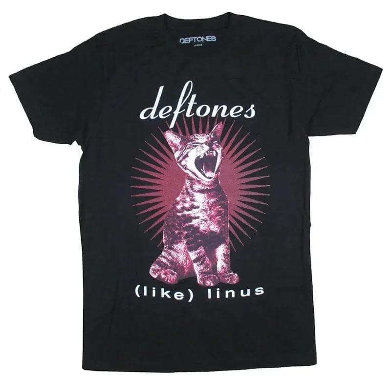 Deftones T Shirt Men High Quality Cotton T-shirt Fashion Women Short Sleeve Tops Punk Music Style Metal American Tee Shirt XXXL