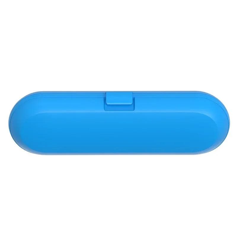 Toothbrush & Toothpaste Holders with Protective Cover, Portable Travel Case for Oral B Electric Toothbrush Handle Storage Box sky blue