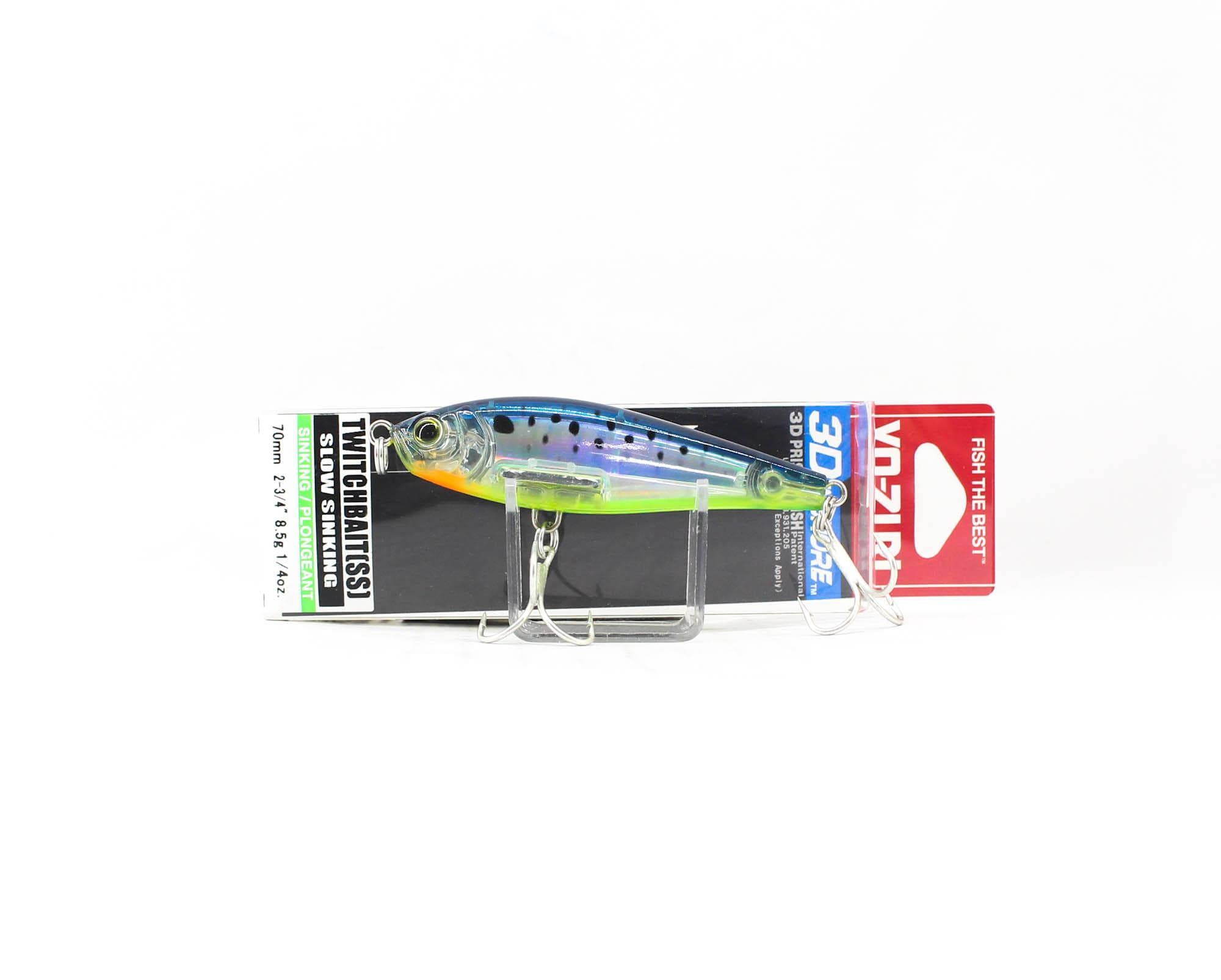 Yo Zuri Duel 3D Inshore Twitchbait 70SS Slow Sinking Lure R1207-MDG (6776)