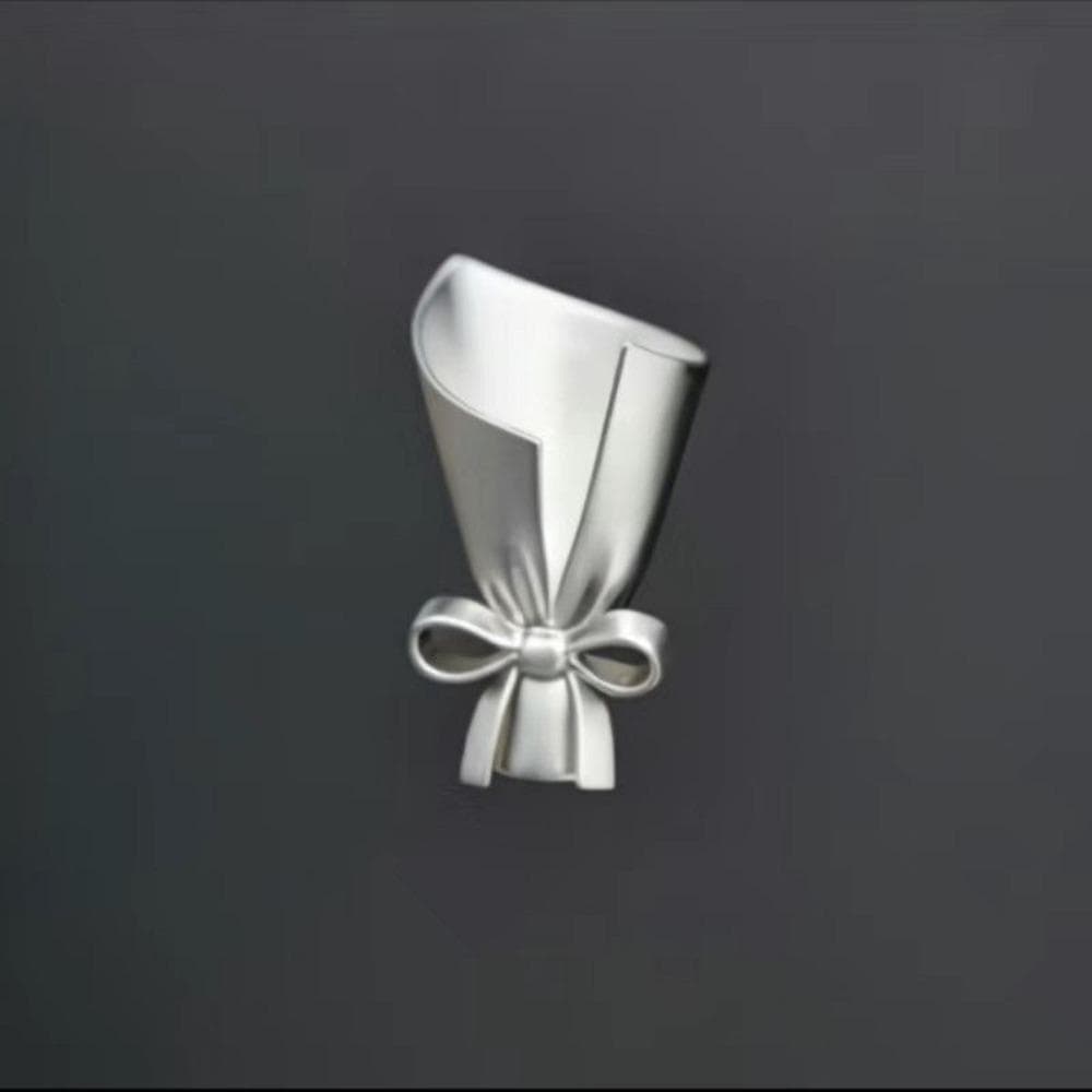 Vintage Wearable Flower Brooches Mini Artful Flower Vase Brooch Wedding Party Style2
