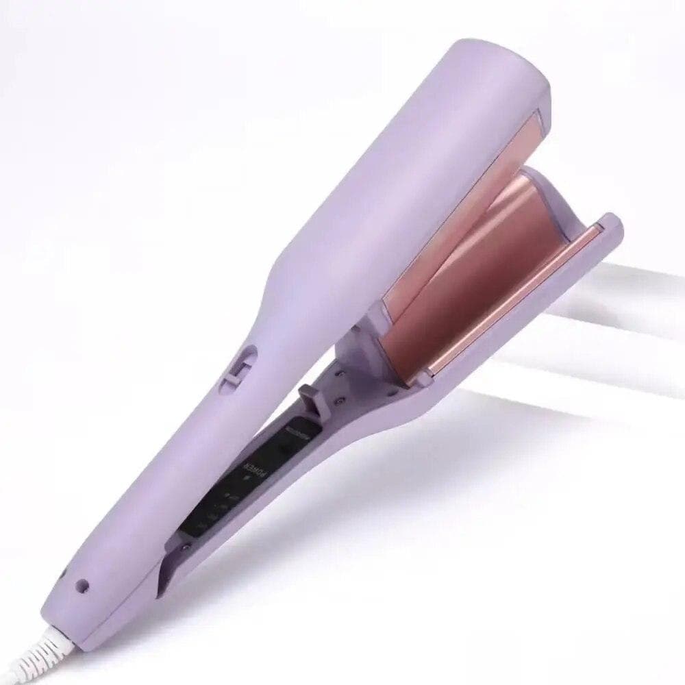 32MM Electric Hair Curling Iron Wave Hair Curling Tool Long Lasting Styling French Hair Styling Rotating Tool EU Plug