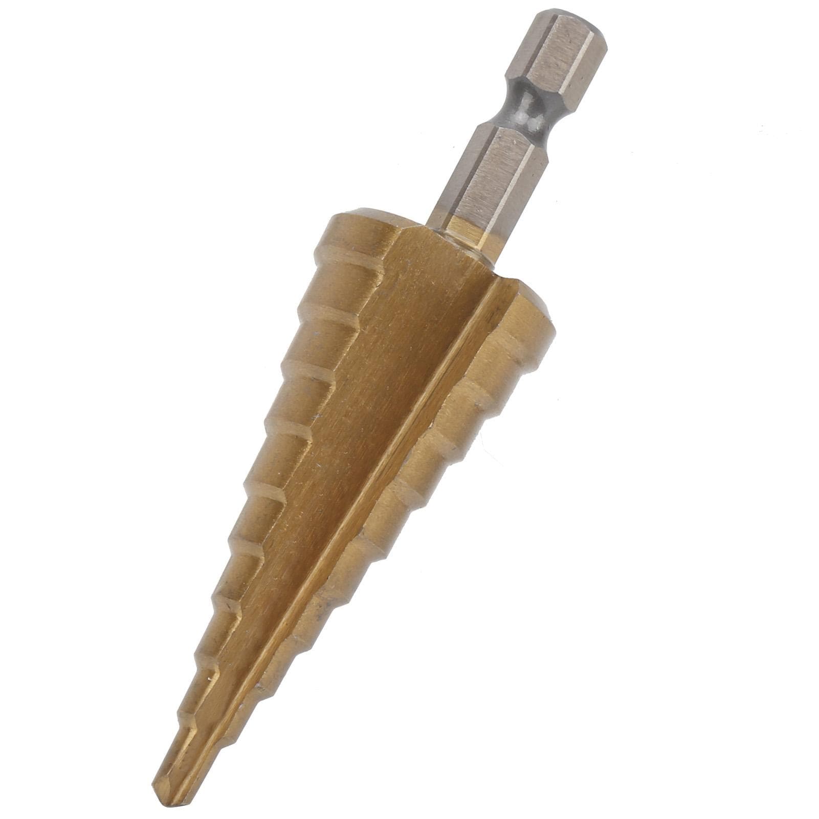 Step Drill Bit MultiPurpose Pagoda High Speed Steel Reaming Taper Drilling Tools(4mm~22mm )