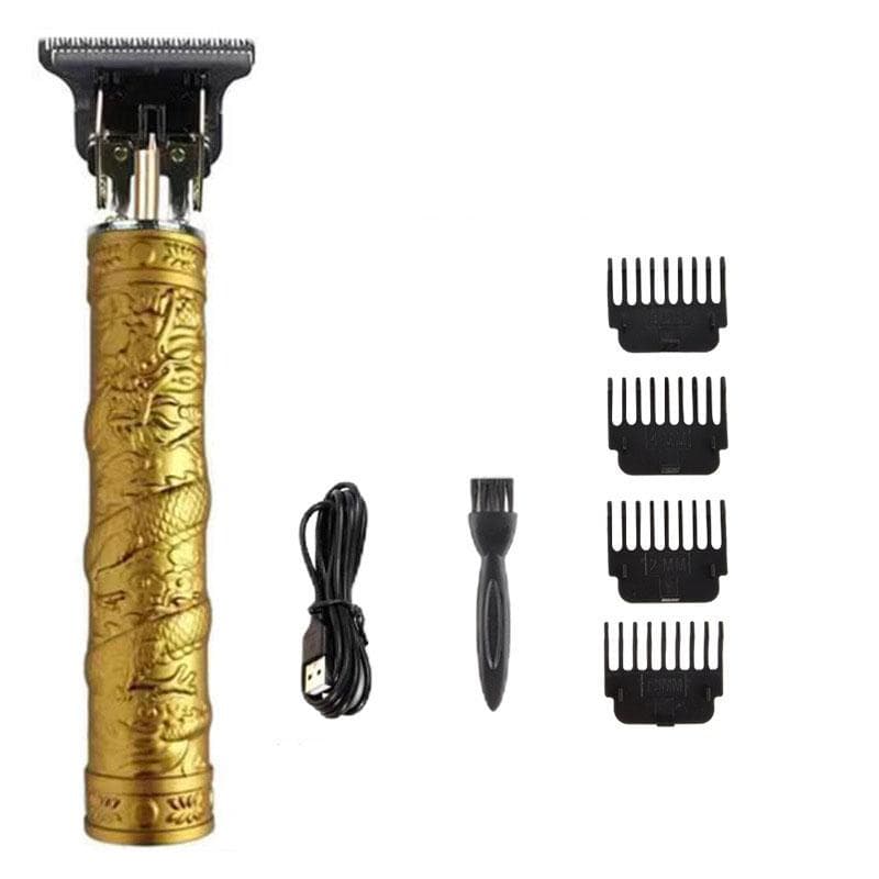 Professional USB Electric Razor Hair Cutting Machine for Men, Baldheaded Trimmer and Beard Clipper for Barbershop