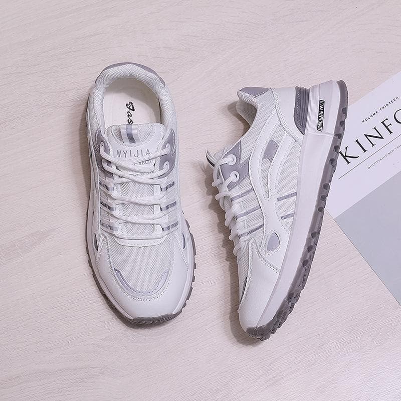 Waffle Forrest Gump Shoes Women's New Daddy Shoes Spring Sports Running Shoes Students Casual Shoes 40