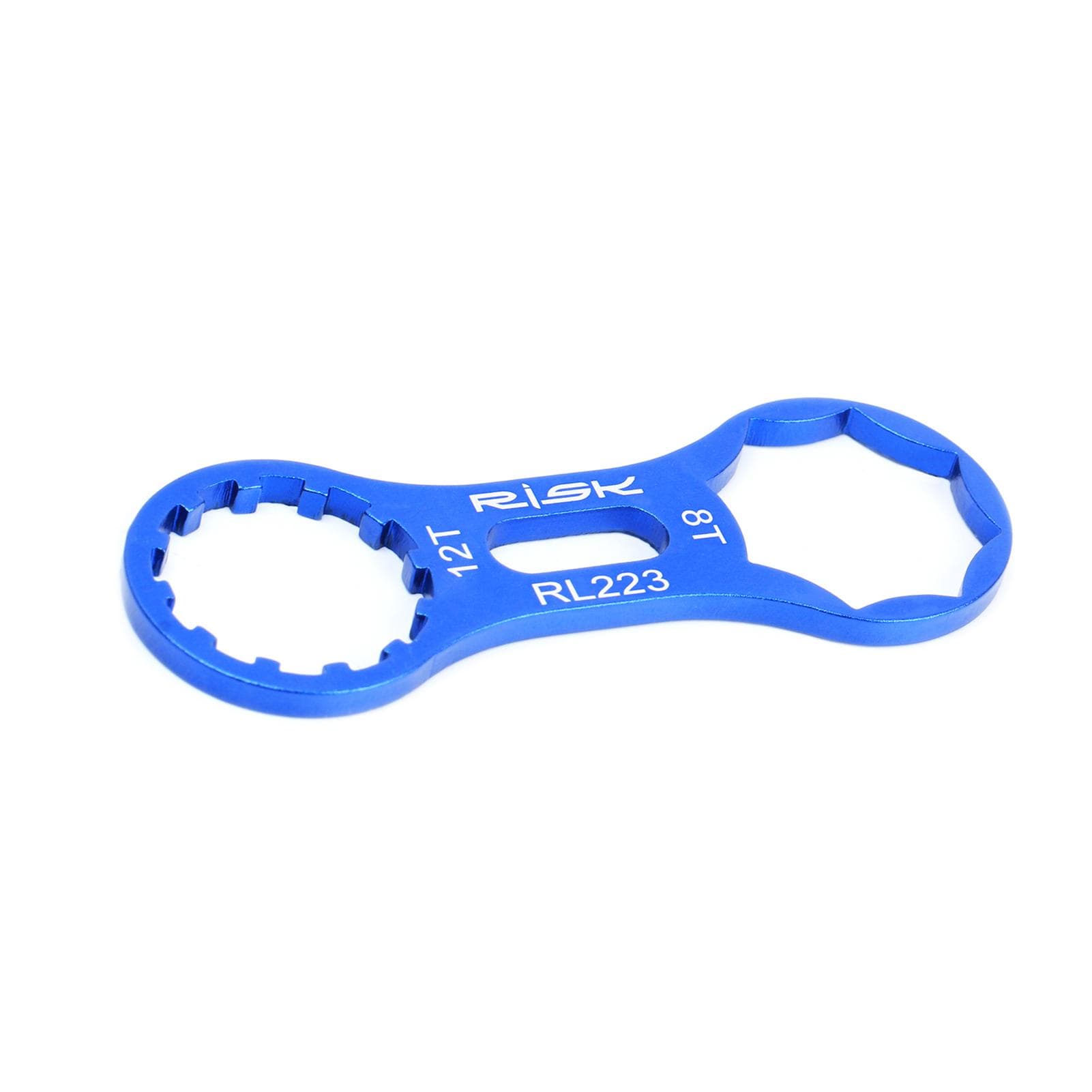 Bicycle Front Fork Cap Wrench Front Shock Absorption Remove Wrench Bicycle Accessory for blue