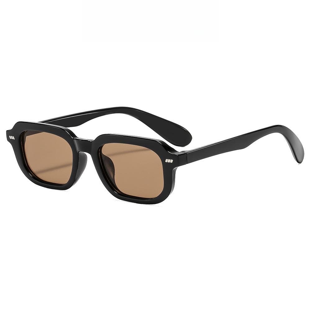 Small Square Computer Glasses Anti Blue Light Blocking Sunglasses for Women Men Zero-power Eyewear Frame Outdoor