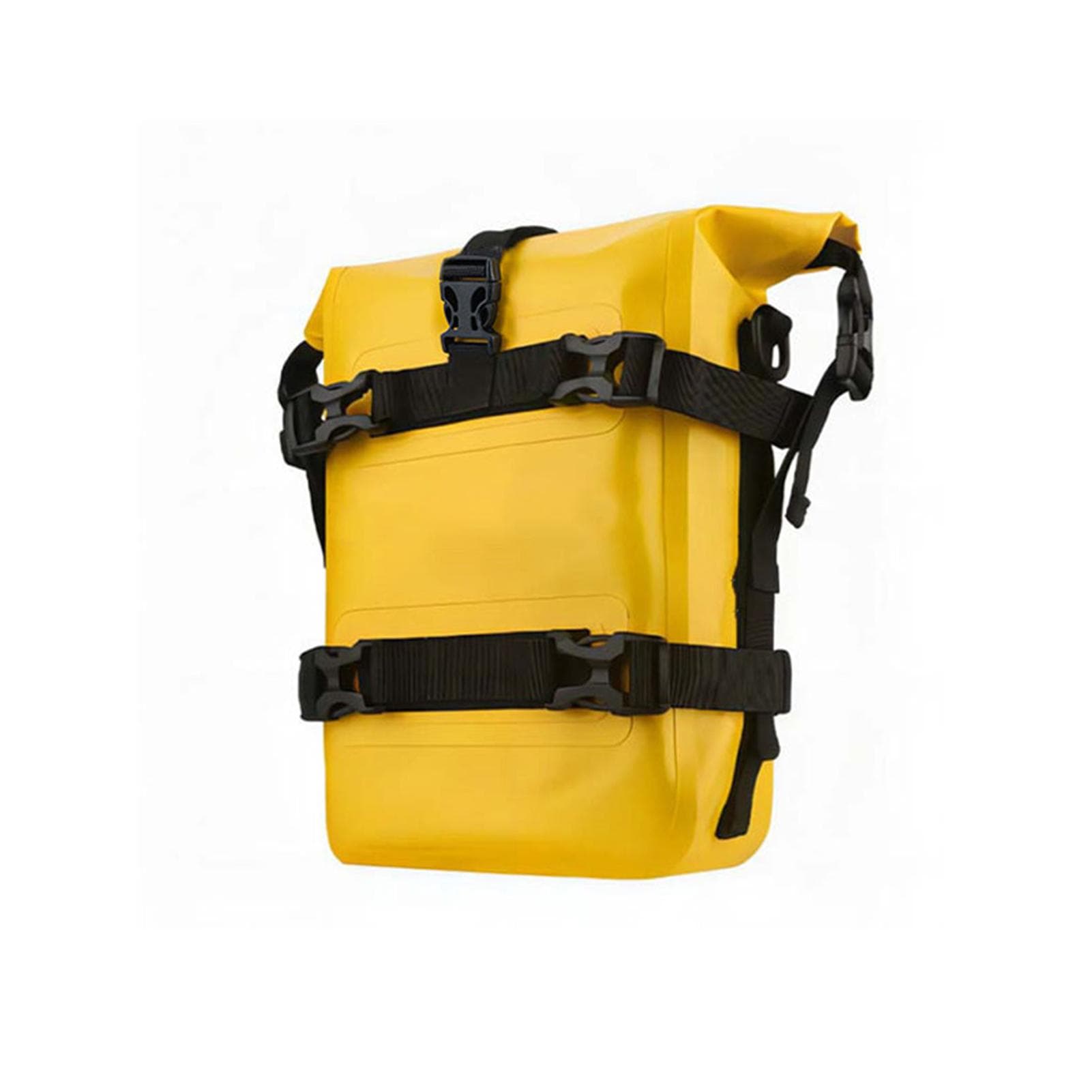 Motorcycle Bumper Frame Bag Motorbike Side Bag Full Waterproof 8L Motorcycle Bag Can be as Shoulder yellow