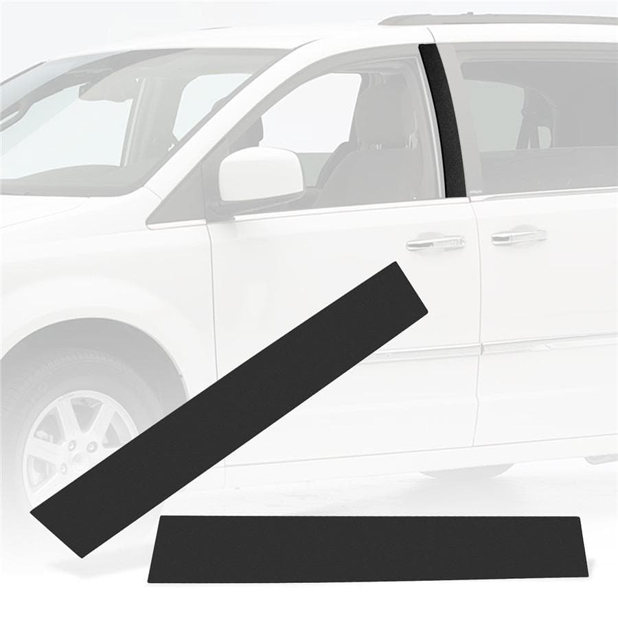 2Pcs Front B Pillar Molding Trim For Chrysler Town & Country Dodge Grand Caravan
