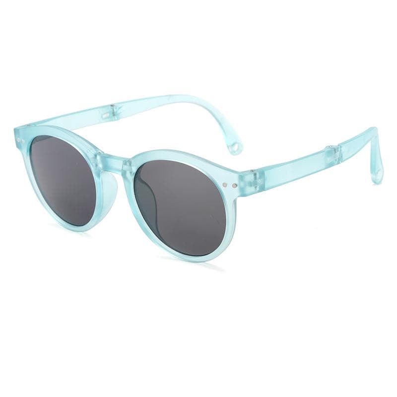 New Candy Color Kids Sunglasses Folding Large Frame UV400 Protection Childrens Sun Glasses Eyewear