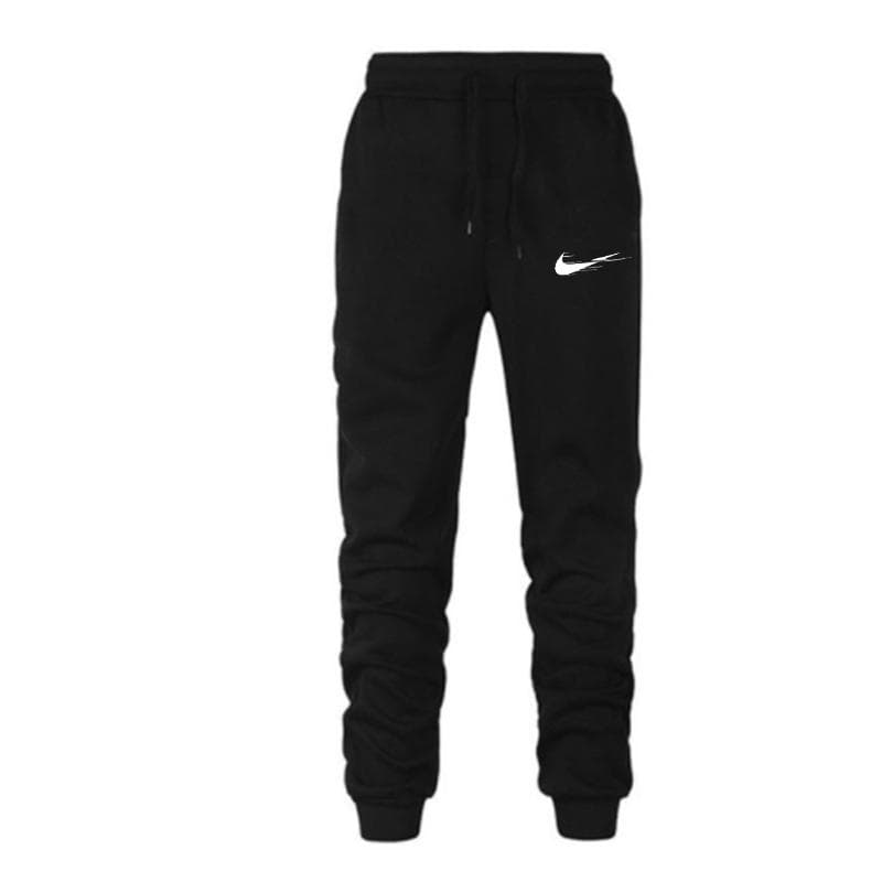 Men's Autumn and Winter Casual Pants Sports Pants Men's Pants Jogging Pants Hip Hop Street Pants S black