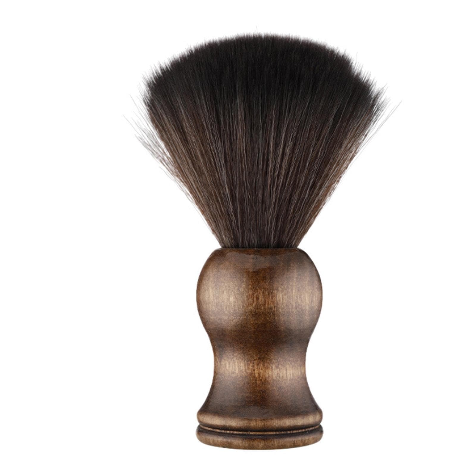 Men Shaving Brush Soap Foaming Bowl Barber Beard Razor Shave Cup Salon Male Facial Beard Hair H white