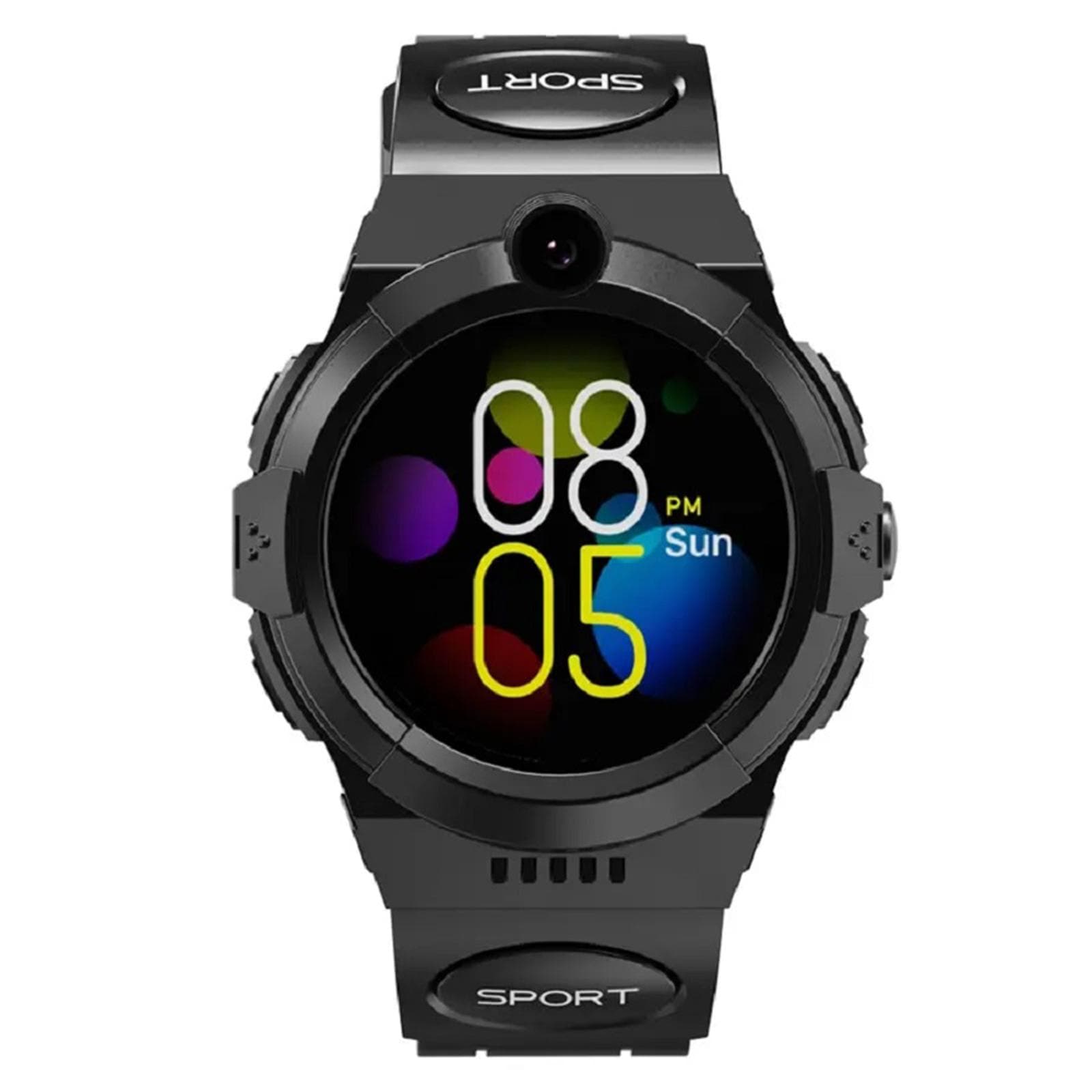 Kids Smart Phone Watch 4G Smart Watch for Kids GPS WiFi LBS Location Child Tracker Watch Children s black