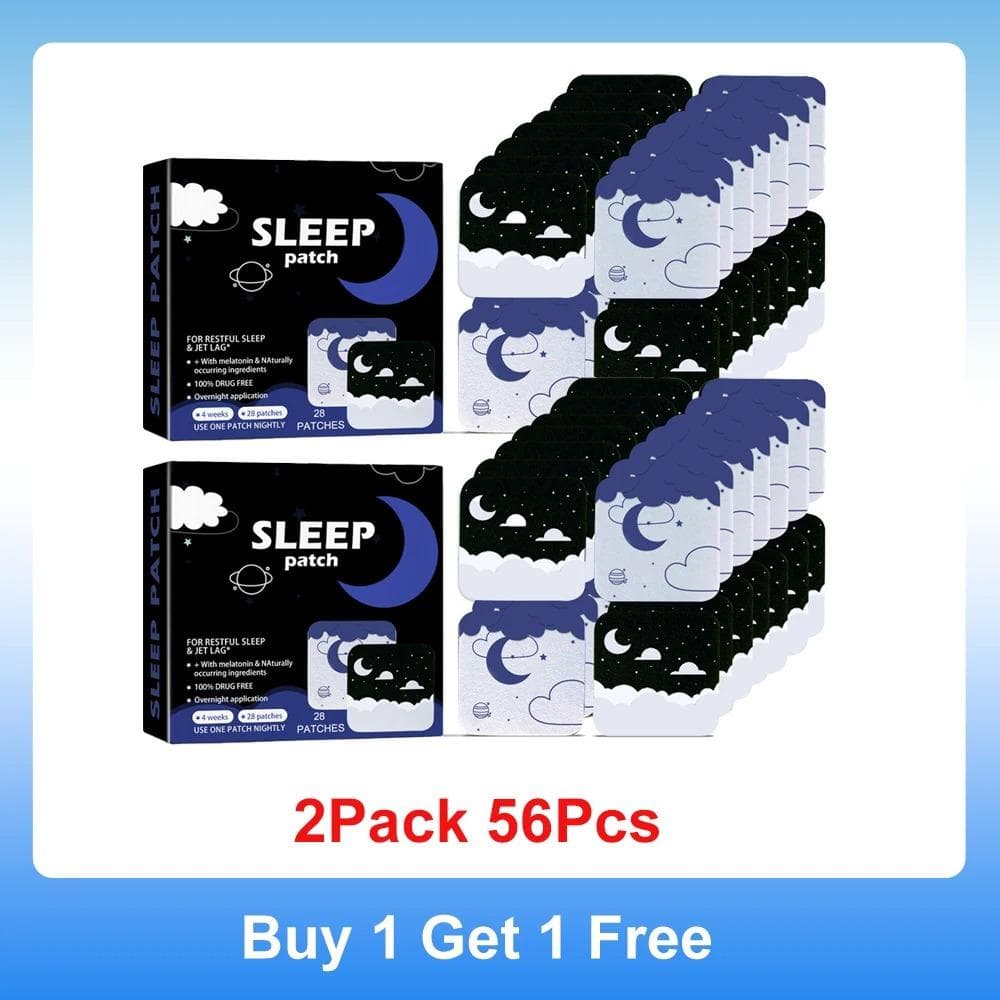 Upgraded Deep Sleep Patches for Adults, Soft Breathable for Women and Men, Relieve Insomnia, Irritability, Anxiety, Improve Sleep