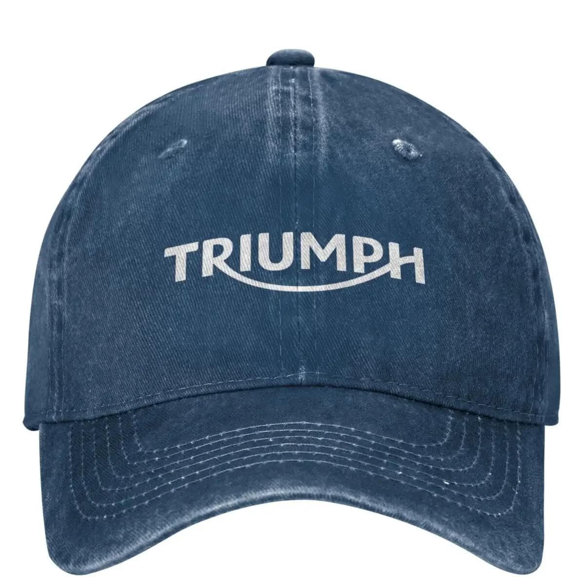 Racing Triumphed Washed Baseball Cap Motorcycle Casual Trucker Hat Summer Unisex Teens Outdoor Sun Sun protection Baseball Caps Adjustable camouflage