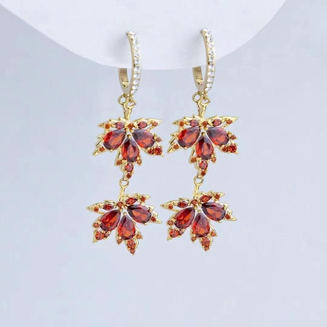 Dangle Earrings For Women Drop Earring Jewelry red