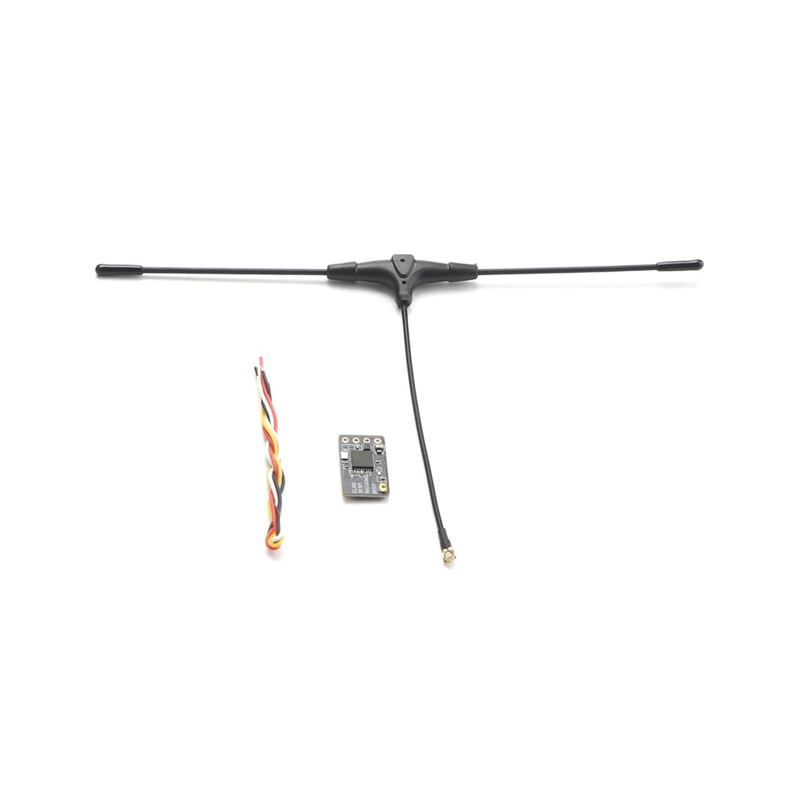 ELRS 915MHz NANO Receiver with T type Antenna Support Wifi Upgrade for Remote Control FPV black