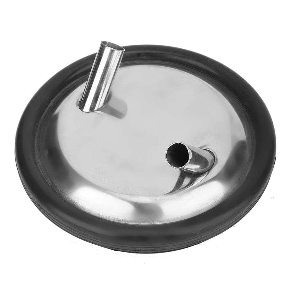 Stainless Steel Milk Bucket Lid And Gasket For Milking Machine Two Open Lid