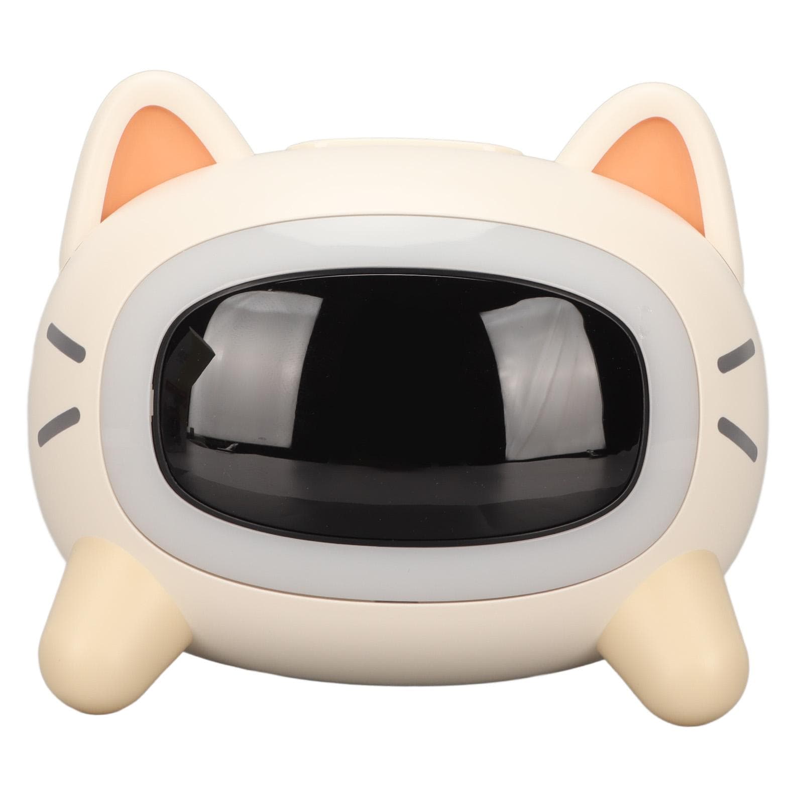 Kids Wake Clock Cartoon Kids Sleep Training Clock with Night Light Sound Machine for Children kitten