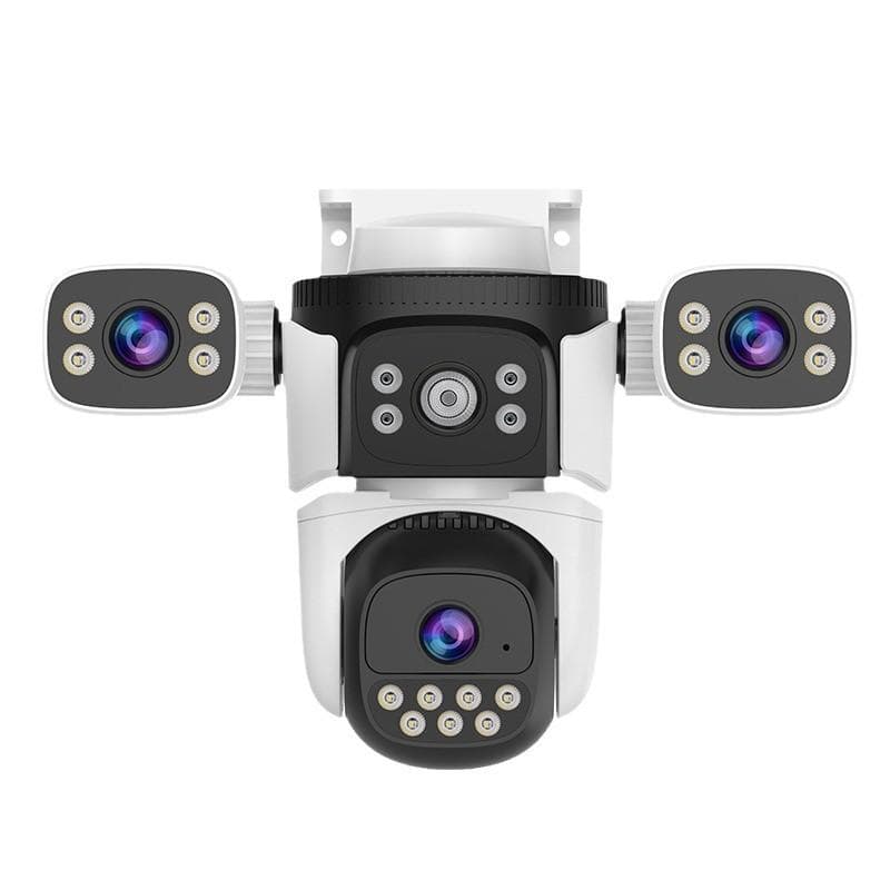 Wireless CCTV WiFi Smart Camera PTZ 15MP 5MP Home Security IP Camera Outdoor 360° Video Surveillance Security Protection O-KAM 15MP NO SD Card