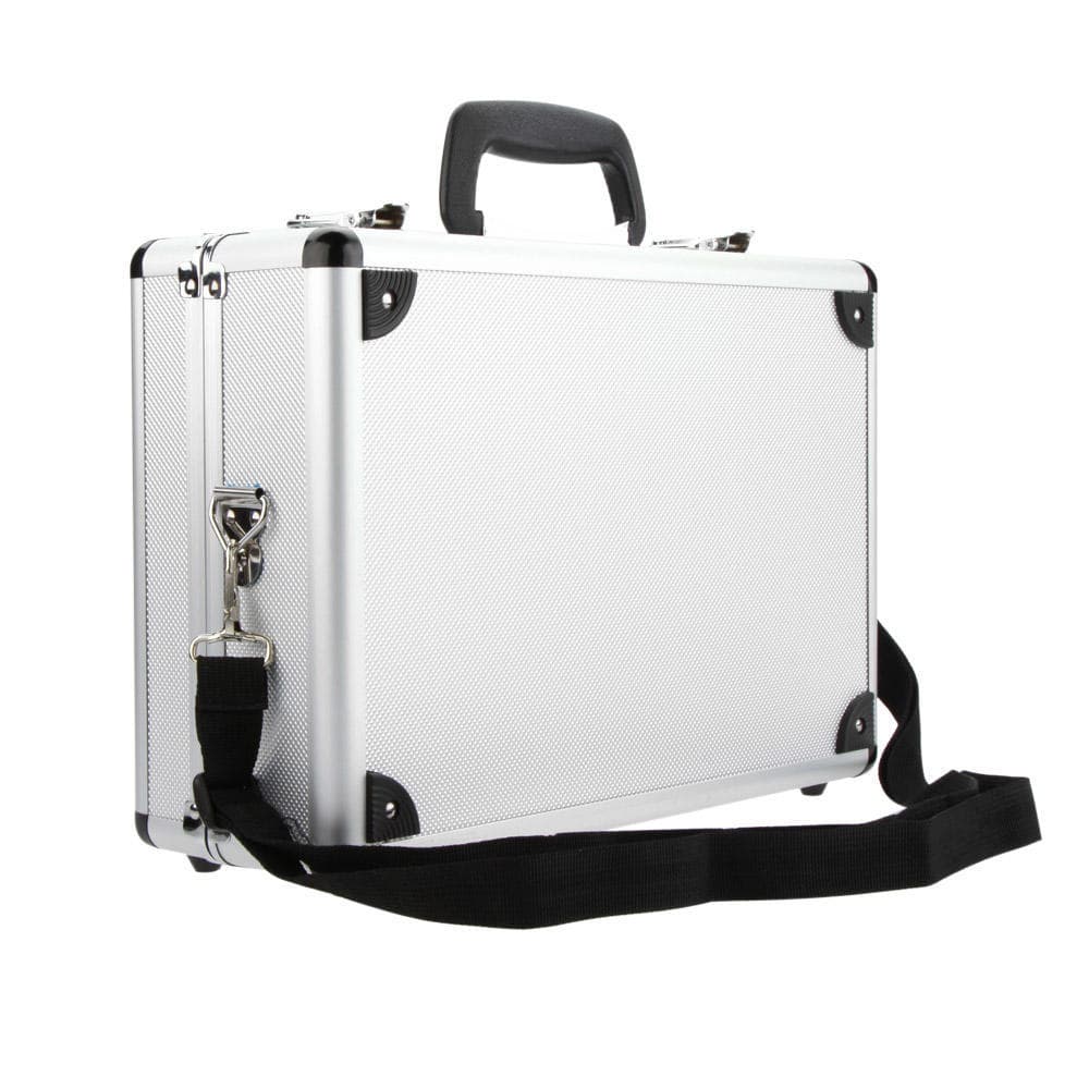 High Quality Universal Transmitter Aluminum Case for Futaba JR Spektrum Walkera Esky Transmitter silver
