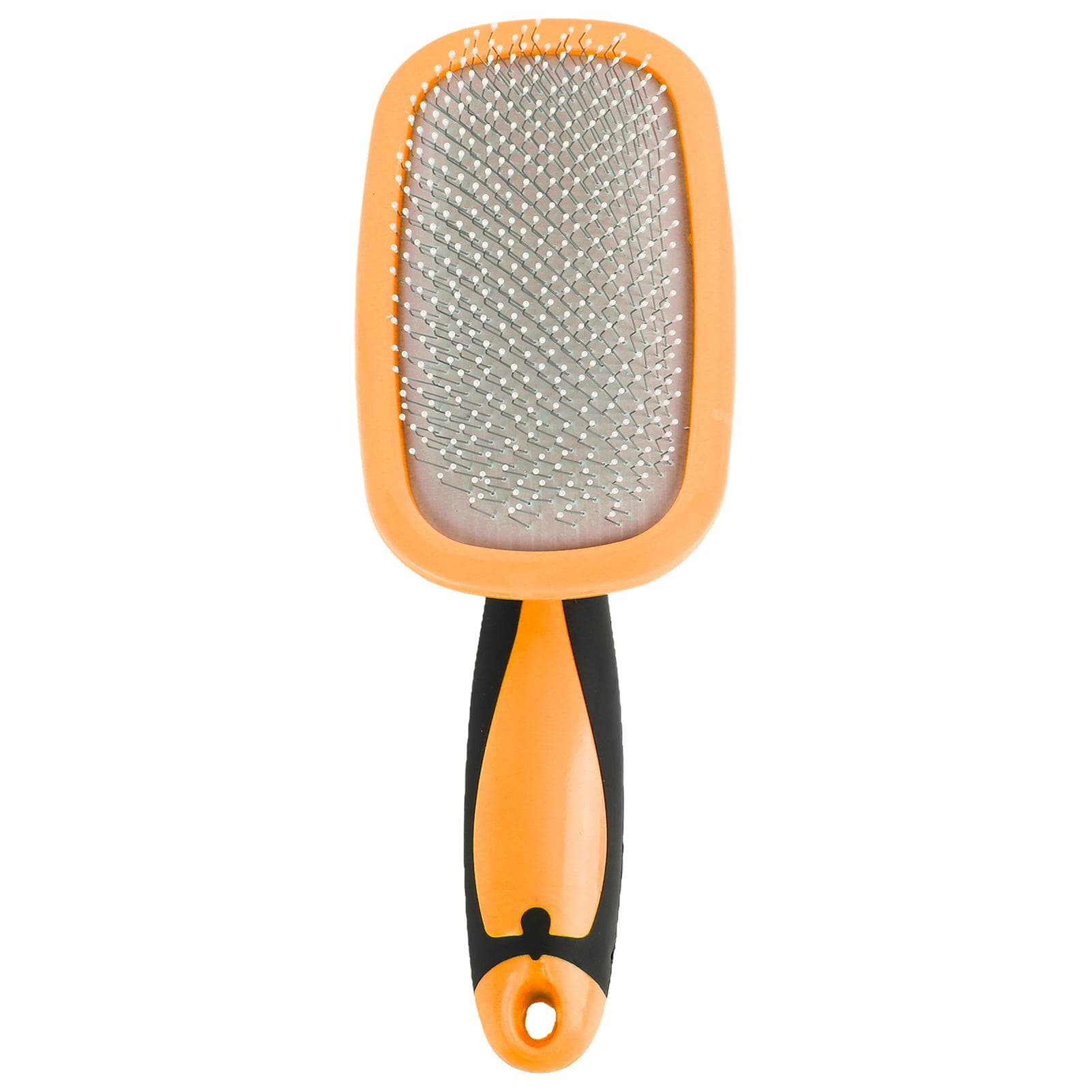 Pet Grooming Brush Stainless Steel Needle 360 degrees Rotatable Cat Slicker Comb for Dogs Hair orange