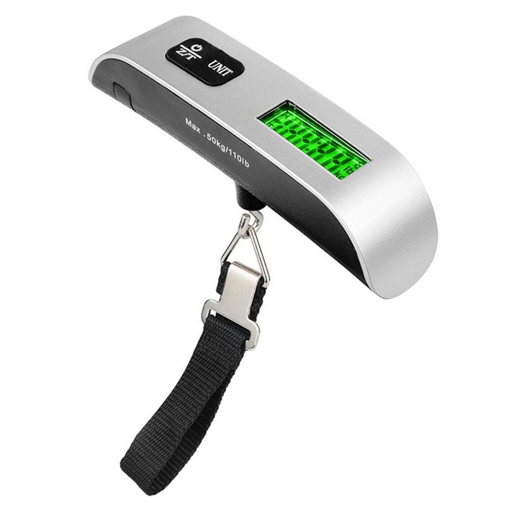 Digital Luggage Scale LCD Display Max. 50kg/110.2lb Loading Capacity Suitcase Scale with Hook
