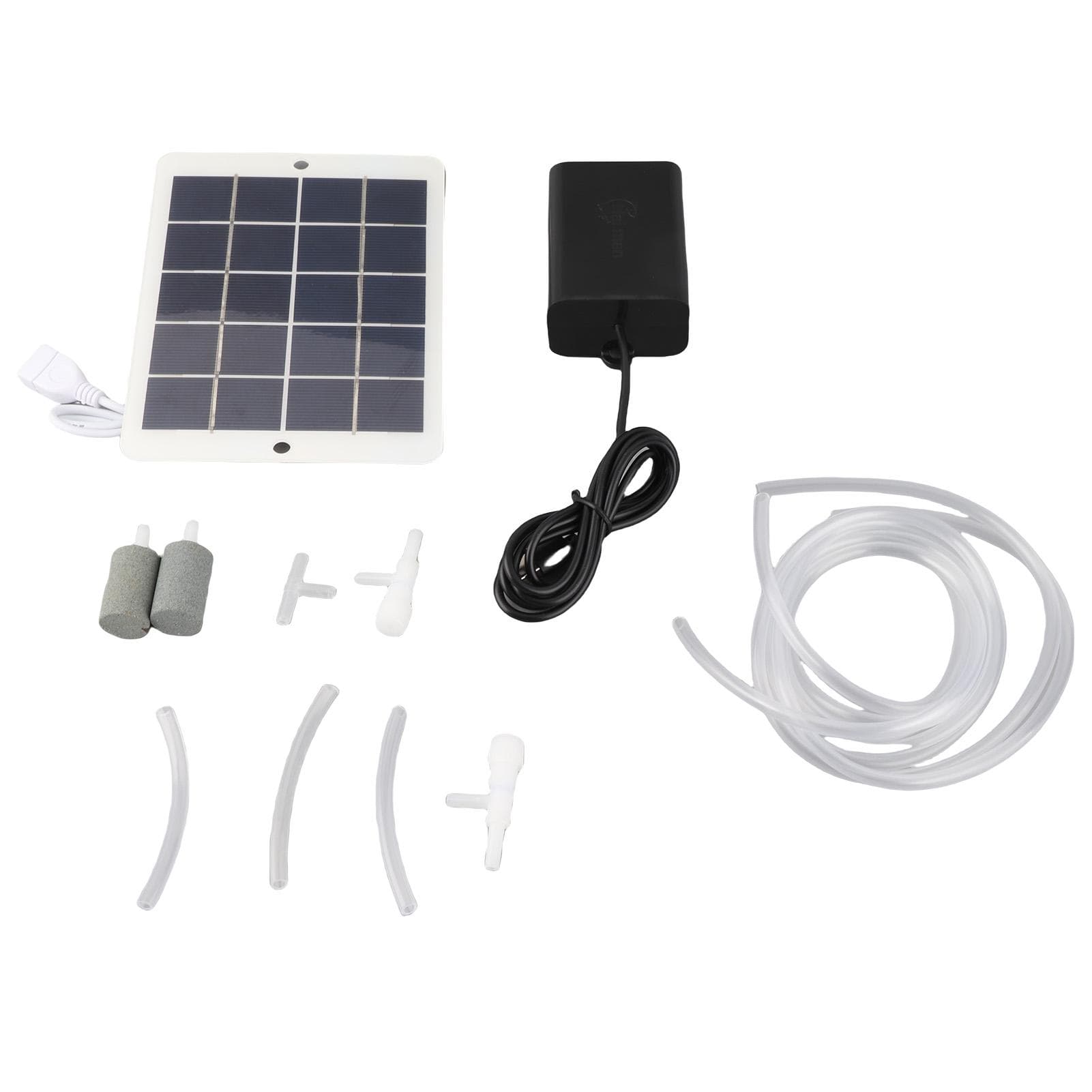 Solar Oxygen Pump Multi Purpose Convenient Installation Easy to Carry Portable Fishing Aerator Pump