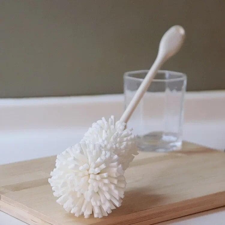 Kitchen Cleaning Brush Long Handle Sponge Brush Bottle Cleaning Brush Baby Bottle Cleaner Kitchen Supplies 1pcs