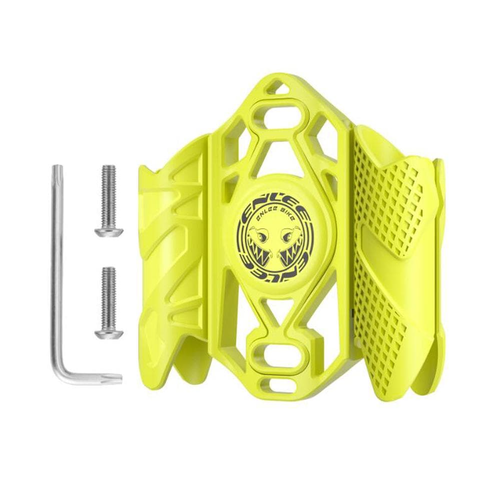 ENLEE Bike Locator Mount Bicycle Locator Tag Protector Multi-Functional Anti-Theft Bracket with fluorescent yellow