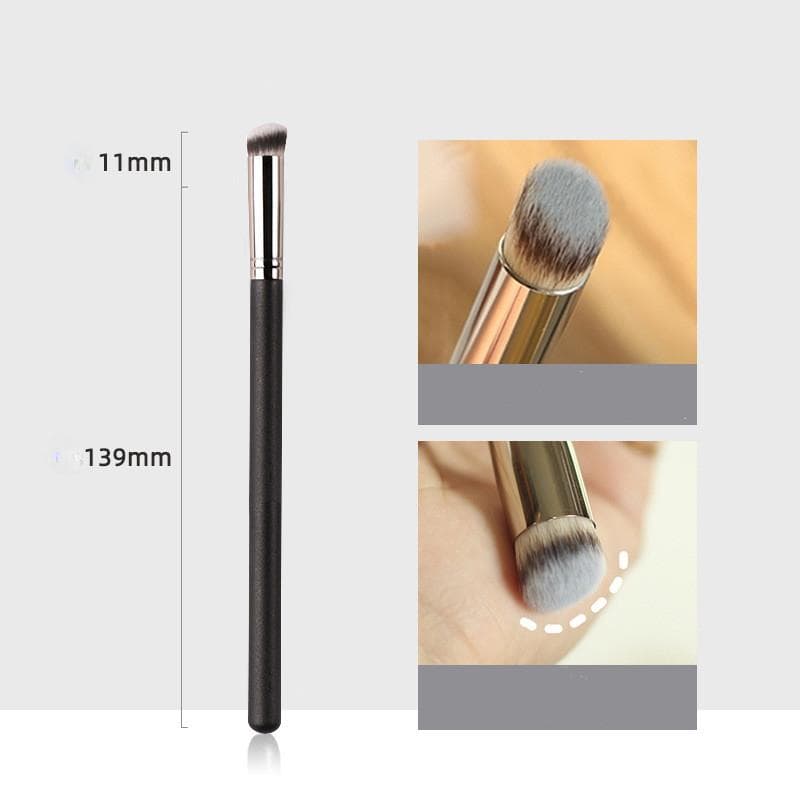 Makeup Brushes Foundation Concealer Angled Seamless Cover Synthetic Dark Circle Liquid Cream Cosmetics Contour Brush Beauty Tool 370Concealer Brush