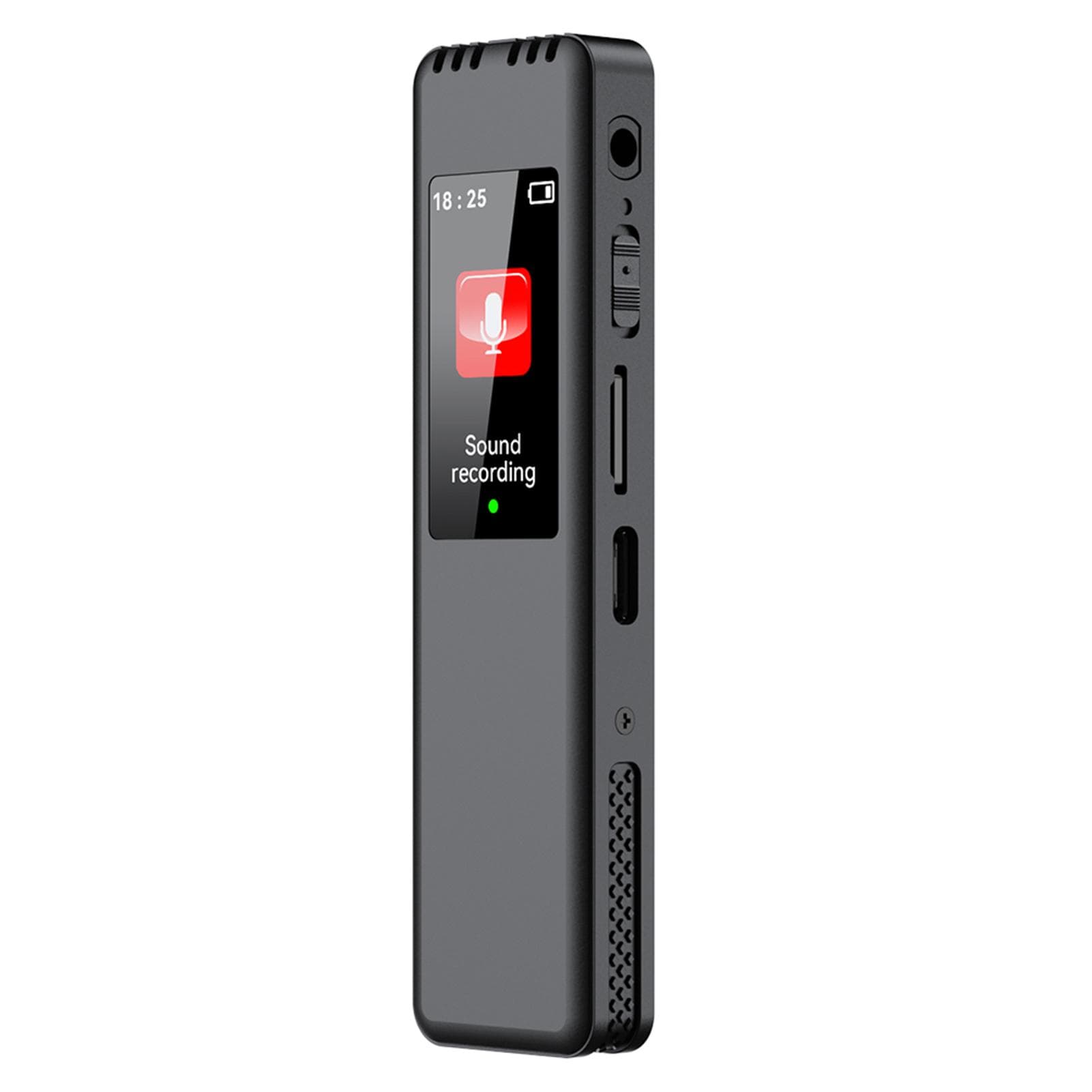 Digital Voice Recorder VoiceActivated Recording Device BuiltIn Mic Portable MP3 Player Noise 8G