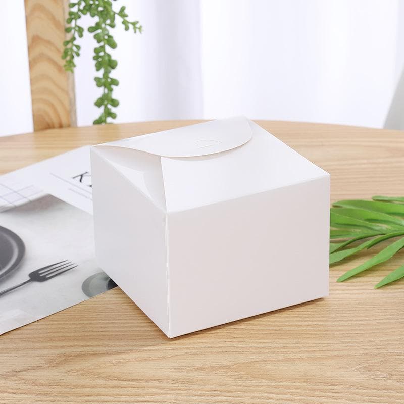 30pcs Packaging Boxes for Craft Gifts Gift Boxes for Weddings Engagement Graduation Ceremonies Holiday Gifts -9x9x6 fashionable Square Packaging 30pcs white