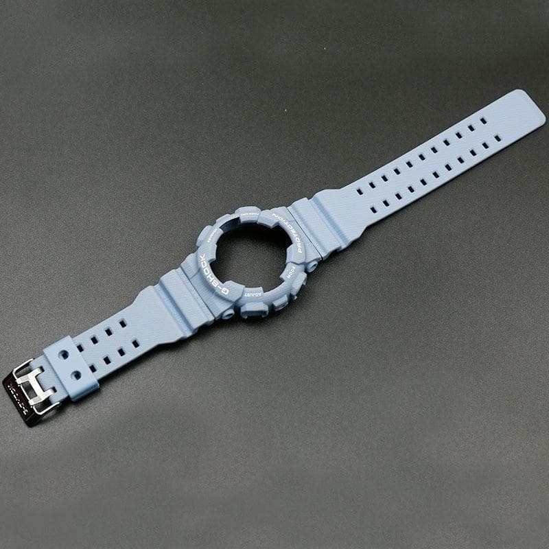 Camouflage Resin Strap for Casio G-SHOCK GD120 GD100 GA110 GA100 Frame Sports Bracelet GA100 GLS-100 Men's Watch Band blue