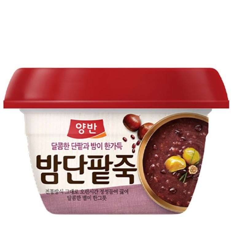 [Dongwon] YangBan Korean Rice Porridge(6types) Chestnut Red Beans(285g)